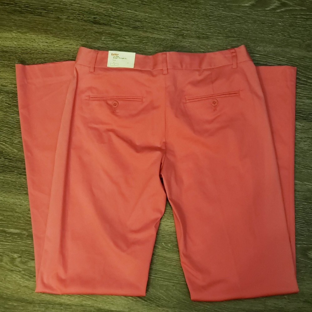 ⚓⚓⚓ Express Pink Editor Low Rise Pant - Picture 3 of 4